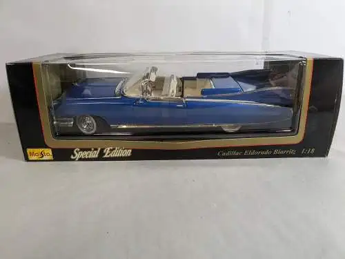 Cadillac Eldorado Biarritz 1959  blau  1/18 Special Edition   Maisto  F2