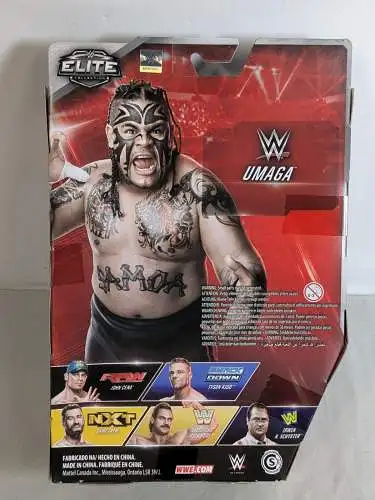 WWE Elite Collection Umaga Wrestlingfigur ca. 18cm  Mattel DJX66 K33