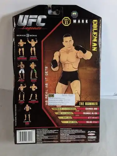 UFC 11 Mark Coleman Series 3 18cm  OVP Jakks   K11