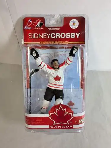 NHLPA  Sidney Crosby  Vancouver  Canada Eishockey 2010  Figur ovp McFarlane K13