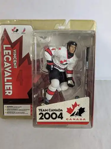 NHLPA  Vincent Lecavalier Team  Canada Eishockey 2004 Figur ovp McFarlane K9