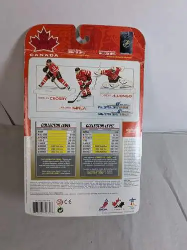 NHLPA  Sidney Crosby   Canada Eishockey Vancouver  2010 Figur ovp McFarlane K9