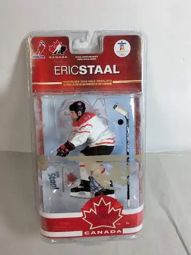 NHLPA Eric Staal  Canada Eishockey Vancouver  2010 Figur ovp McFarlane K9