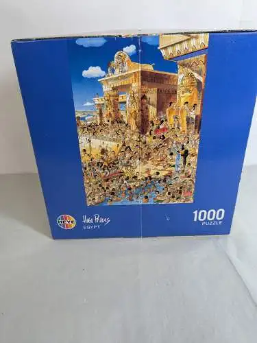 Heye Puzzle  Hugo Prades Egypt 100% komplett 1000 Teile  F6