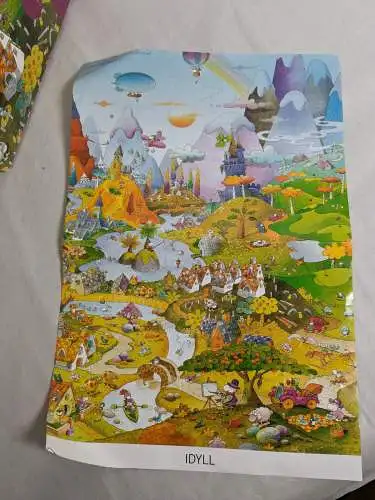 Heye Puzzle  Mordillo  Idyll  100% komplett 1000 Teile  F6