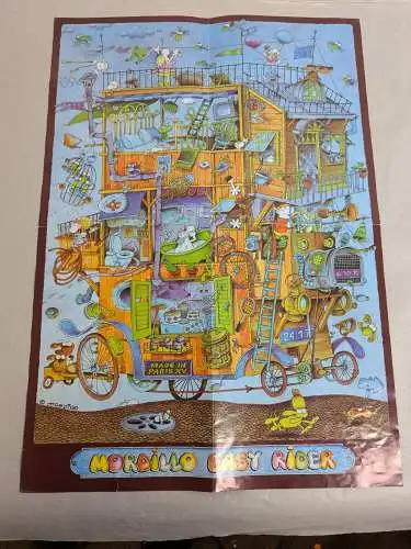 Heye Puzzle  Mordillo  easy rider  100% komplett 1500 Teile  F6