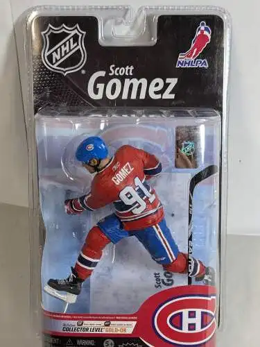 NHL Scott Gomez    Eishockey Serie 25 Figur ovp McFarlane K11