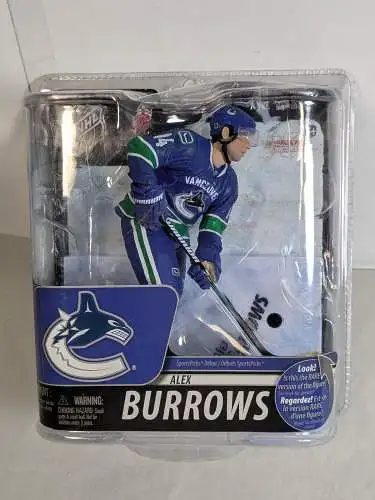 NHL Alex Burrows   Eishockey Serie 29  Figur ovp McFarlane K7