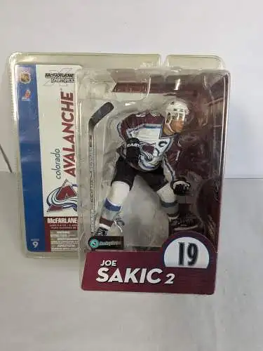 NHL  Joe Sakic 2  Eishockey Serie 19 Figur ovp McFarlane K6