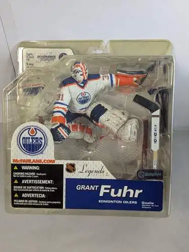 NHL Grant Fuhr  Eishockey Serie 2 Figur ovp McFarlane K14