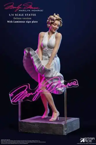 Marilyn monroe 1/4 deluxe resin statue  Infinite Statue