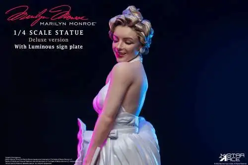 Marilyn monroe 1/4 deluxe resin statue  Infinite Statue