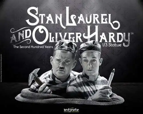 Stan laurel & oliver hardy  Figur 1/3 statue  Infinite Statue