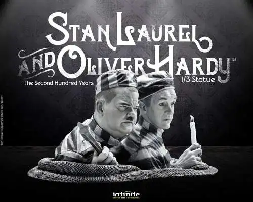 Stan laurel & oliver hardy  Figur 1/3 statue  Infinite Statue