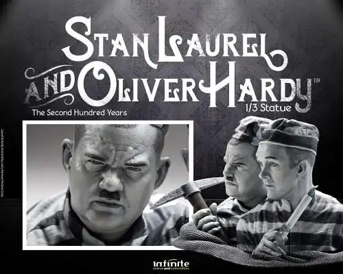 Stan laurel & oliver hardy  Figur 1/3 statue  Infinite Statue