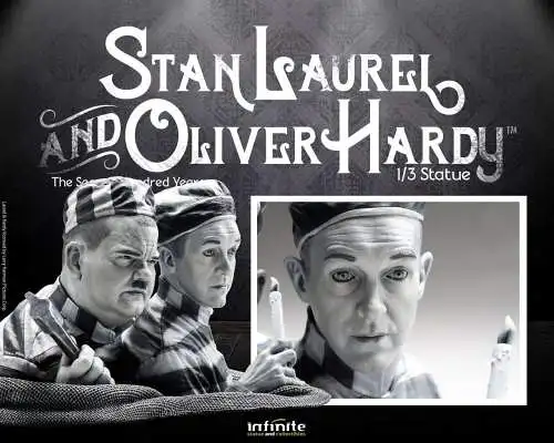 Stan laurel & oliver hardy  Figur 1/3 statue  Infinite Statue