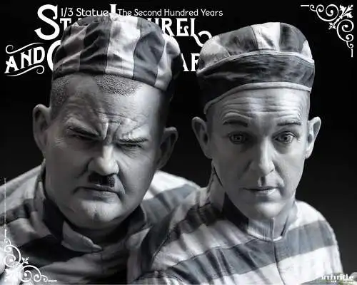 Stan laurel & oliver hardy  Figur 1/3 statue  Infinite Statue