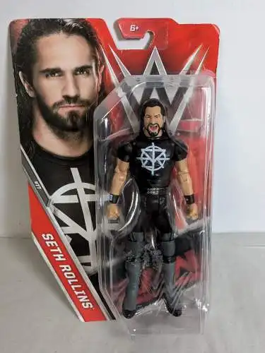 WWE Seth Rollins Actionfigur Mattel DXG23   K38