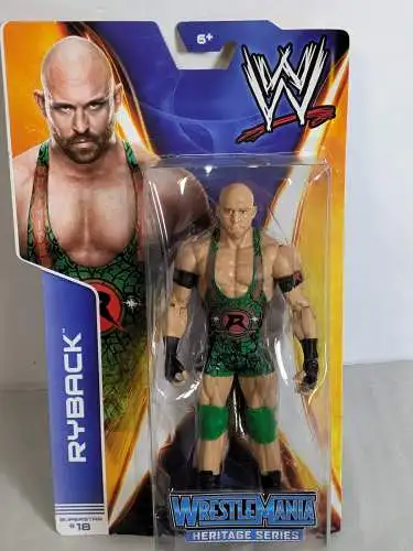 WWE #18 Ryback  ca. 17cm  Actionfigur Mattel BHL97  K38