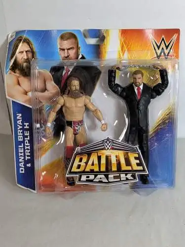 WWE  Battle Pack Daniel Bryan & Triple H   Mattel CHP75 K38