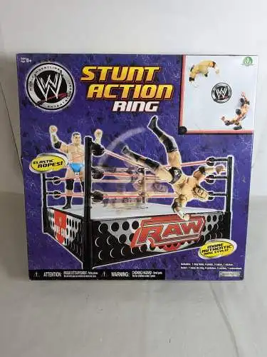 Wrestling WWE Stunt Action Ring   Jakks  F4