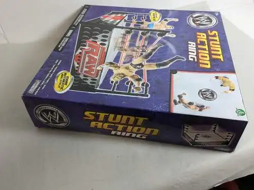 Wrestling WWE Stunt Action Ring   Jakks  F4