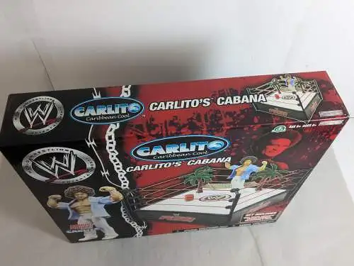 Wrestling WWE Carlito Caribbean Ring Figur Playset  Jakks  F2