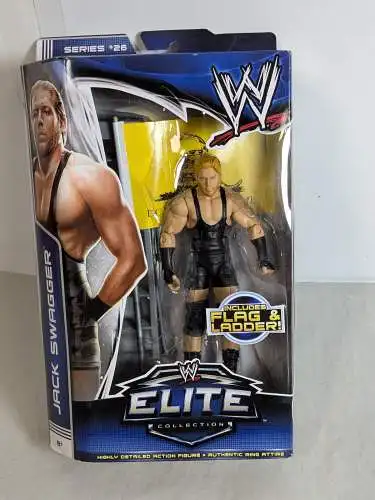 WWE  Jack Swagger  ca. 18cm   Actionfigur Mattel BHJ90 K38