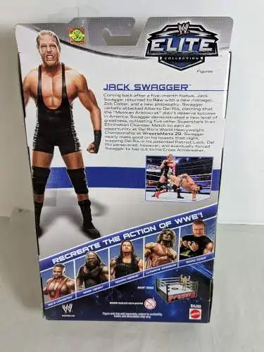 WWE  Jack Swagger  ca. 18cm   Actionfigur Mattel BHJ90 K38