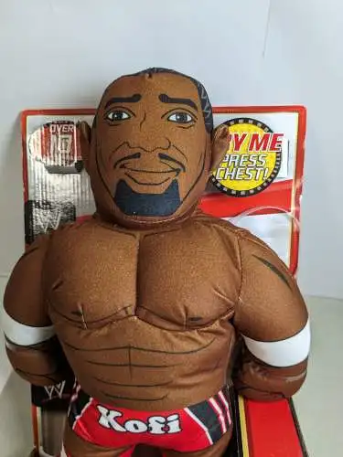 WWE Brawlin Buddies Kofi Kingston ca. 40cm  OVP   Mattel  YOO21  F12