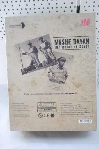 Hobby Masters MOSHE DAYAN  IDF Chife of Staff Legend Series  1:6    OBQ