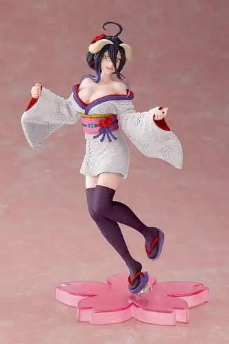 Taito Overlord IV Coreful Albedo Sakura Kimono Ver. Renewal Edition 20 cm 2E