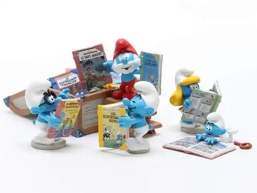 DIE SCHLÜMPFE Smurfs Schlumpf einen Koffer voller Comics   PIXI 3048