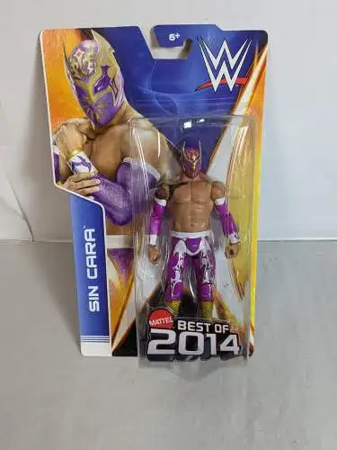 WWE  Sin Cara 2014 ca. 17cm  Actionfigur Mattel BHM38   K23