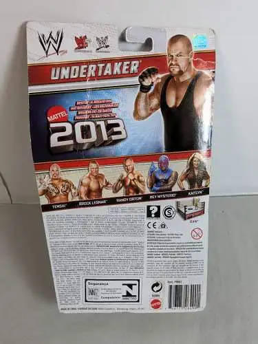 WWE Undertaker 2013  ca. 18cm   Actionfigur Mattel BBB85  K22