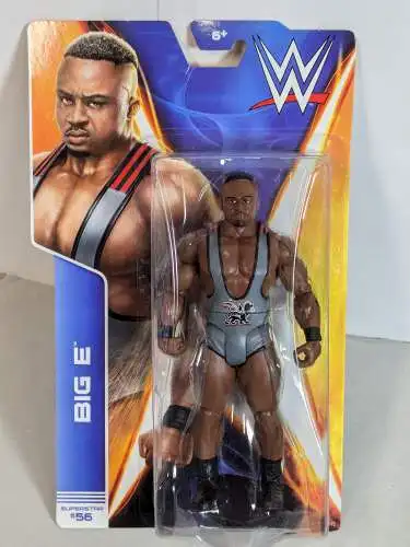 WWE  #56 Big E ca. 17cm  Actionfigur Mattel BHM29   K22