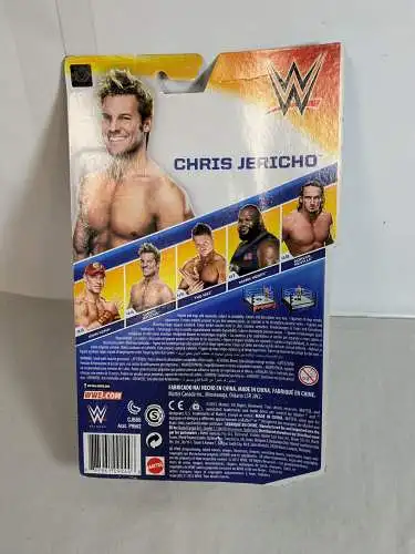 WWE #44   Chris Jericho  Actionfigur Mattel CJB65  K22