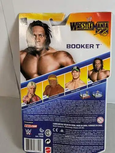 WWE  Booker T Heritage Series Actionfigur Mattel CHP80  K22