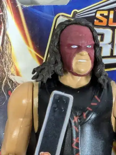 WWE  Kane Super Strikers Actionfigur Mattel BJM89 K22