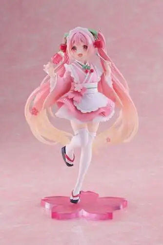 Taito Hatsune Miku Newley Written Sakura Miku Japanese Cafe Ver. 18 cm 1G