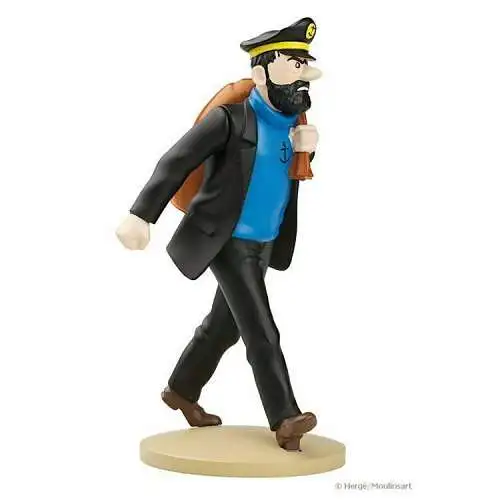 TIM & STRUPPI Tintin Haddock mit Seesack  Figur MOULINSART 42188