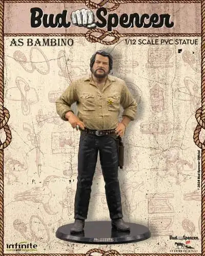 Bud Spencer as Bambino & Terence Hill as Trinity Figur 1/12 Infinite Statue   1J