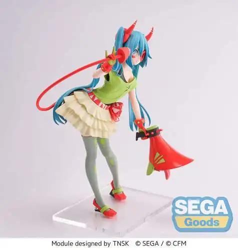 Sega Hatsune Miku Series FIGURIZMa Project DIVA- X -DE:MONSTAR T.R. 22 cm   1B