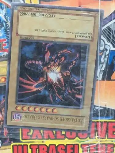 Banzai YuGiOh 09/2004 Exklusives rotäugiger schwarzer Drache B5