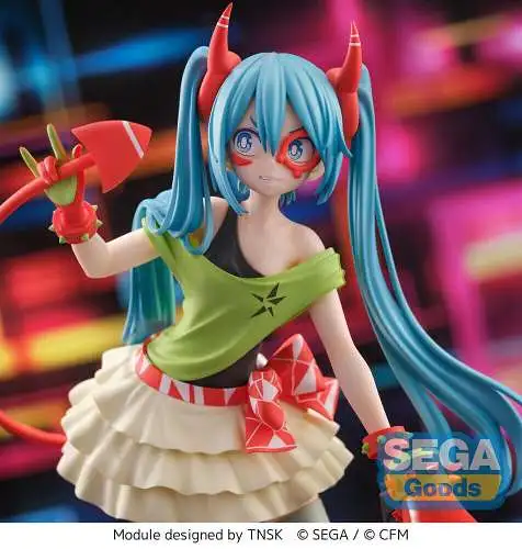 Sega Hatsune Miku Series FIGURIZMa Project DIVA- X -DE:MONSTAR T.R. 22 cm   1B