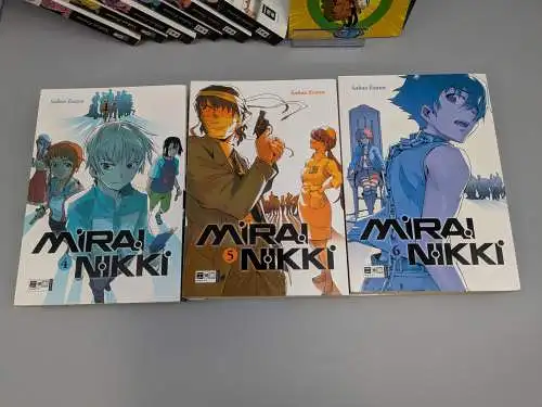 Mirai Nikki Sakae Esuno 1-12 komplett  Egmont Deutsch Manga sehr gut B1