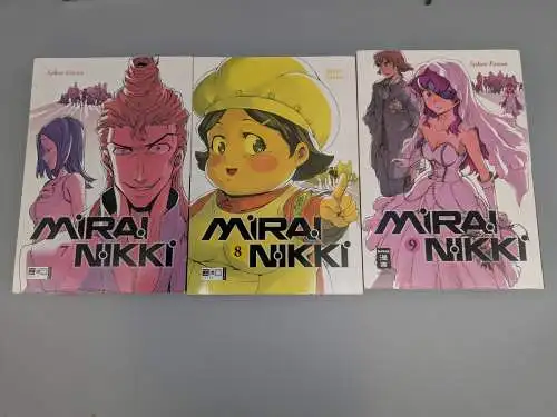 Mirai Nikki Sakae Esuno 1-12 komplett  Egmont Deutsch Manga sehr gut B1