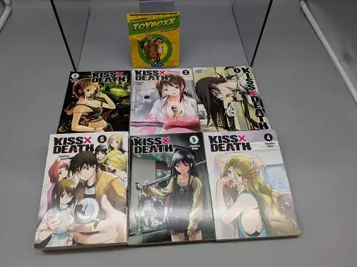 Kiss X Death Yasuhiro Kano 1-6 komplett 1.Aufl. Panini Deutsch Manga sehr gut B1