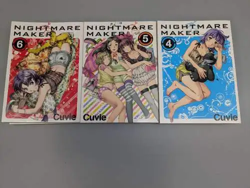 Cuvie Nightmare Maker 1-6 komplett 1.Aufl. Panini Deutsch Manga sehr gut B1