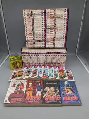 Natuto 1-72 komplett + 4x Schriften   1. Auflage Carlsen Manga Deutsch    B7